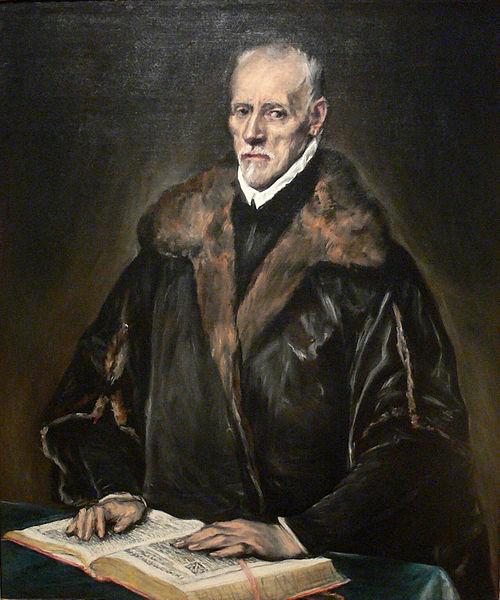 El Greco Portrait of Dr. Francisco de Pisa oil painting image